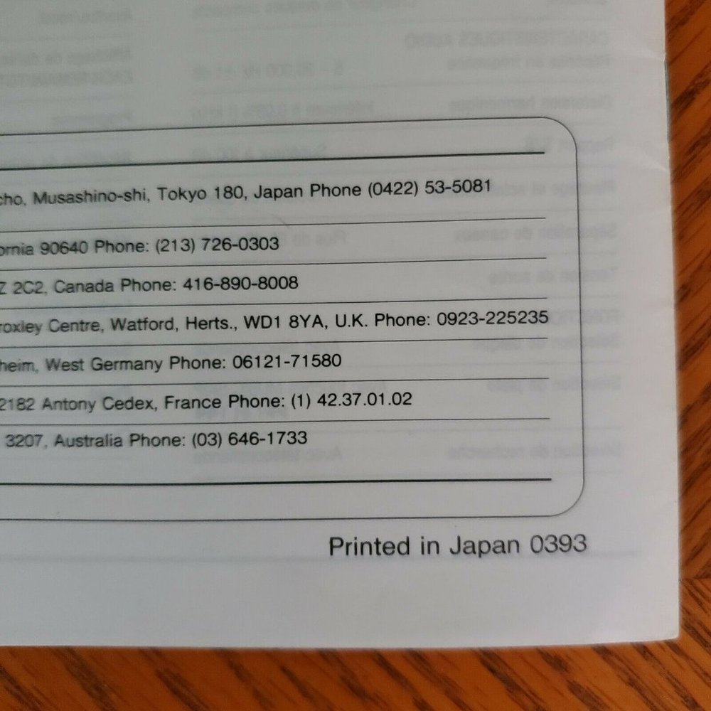 TEAC PD-D850 CD Player Compact Disc Changer Service Manual Original OEM Japan - Picture 3 of 5